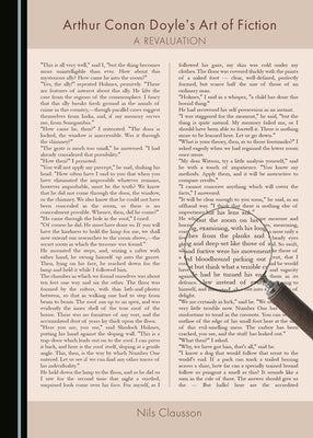 Arthur Conan Doyle's Art of Fiction: A Revaluation by Clausson, Nils