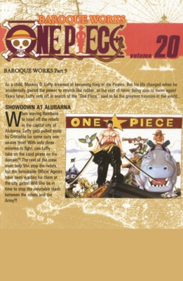 Showdown at Alubarna. (One Piece, Vol. 20) by Oda, Eiichiro