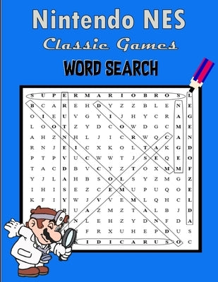 Nintendo NES Classic Games Word Search by Miklas, Alex