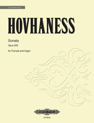 Sonata Op. 200 by Hovhaness, Alan