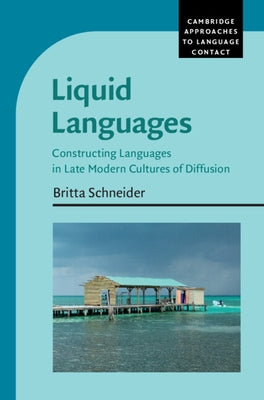 Liquid Languages: Constructing Languages in Late Modern Cultures of Diffusion by Schneider, Britta