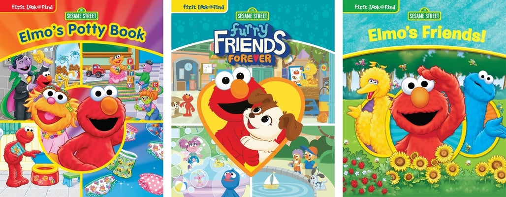 First Look and Find Sesame Street Print Series by Pi Kids