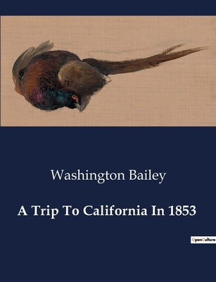 A Trip To California In 1853 by Bailey, Washington