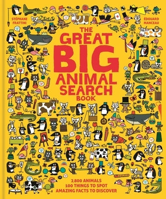 The Great Big Animal Search Book by Frattini, Stéphane