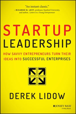 Startup Leadership by Lidow, Derek