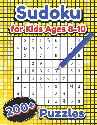 Sudoku for Kids Ages 8-10: Over 200 Puzzles Very Easy to Medium by Puzzledivas