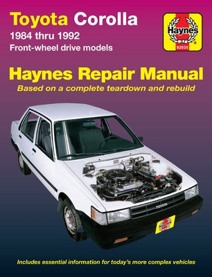 Toyota Corolla Fwd 1984-92 by Haynes, J. H.