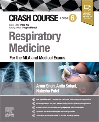 Crash Course Respiratory Medicine: For the MLA and Medical Exams by Shah, Amar J.