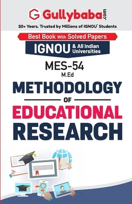 MES-54 Methodology of Educational Research by Panel, Gullybaba Com
