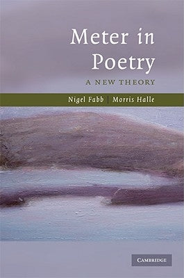 Meter in Poetry by Fabb, Nigel