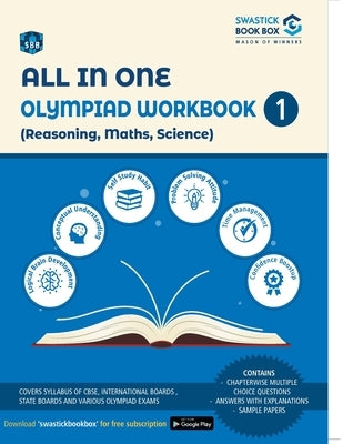 All in One Olympiad Workbook for Reasoning, Maths & Science - Class 1 by Goel, Preeti