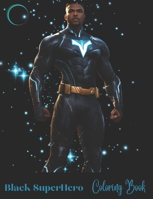 Black Superhero Coloring Book by Designs, Positive Elements