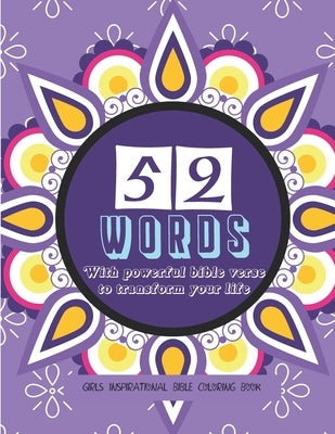 Girls inspirational Bible Coloring Book: Inspirational Quote Sayings and Bible Verse Religious Gift for Christian Girls and Women, Christian Coloring by Coloring, Sawaar
