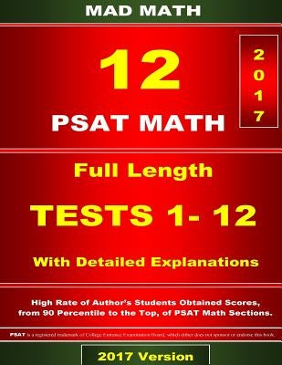 PSAT Math Tests 1-12 by Su, John