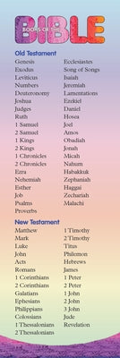 Celebrate Wonder Books of the Bible Bookmark (Pkg of 25) by Abingdon Press