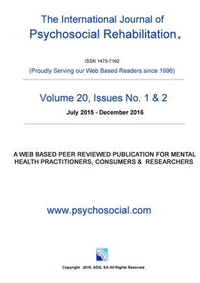 International Journal of Psychosocial Rehabilitation 20th Edition by Group, Southern Development