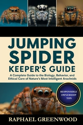 Jumping Spider Keeper's Guide: A Complete Guide to the Biology, Behavior, and Ethical Care of Nature's Most Intelligent Arachnids by Greenwood, Raphael