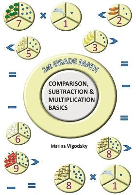 1st Grade Math Comparison, Subtraction and Multiplication Basics by Vigodsky, Marina