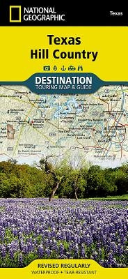 Texas Hill Country Map by National Geographic Maps