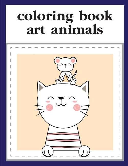 Coloring Book Art Animals: coloring pages, Christmas Book for kids and children by Mimo, J. K.