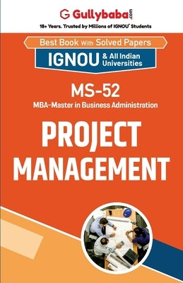 MS-52 Project Management by Kumar, Raj