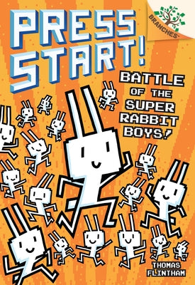 Battle of the Super Rabbit Boys!: A Branches Book (Press Start! #18) by Flintham, Thomas
