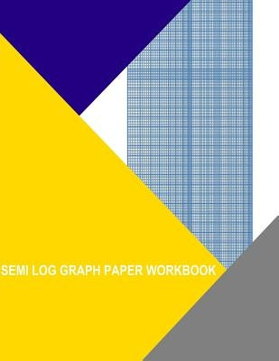 Semi Log Graph Paper Workbook: 1 Decade By 36 Divisions by Wisteria, Thor