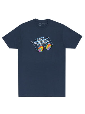 I Can't Even Read Straight Unisex T-Shirt Large by Out of Print