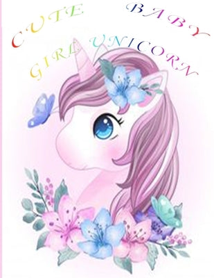 cute girl unicorn: girly drawings style by Fox, John Lace