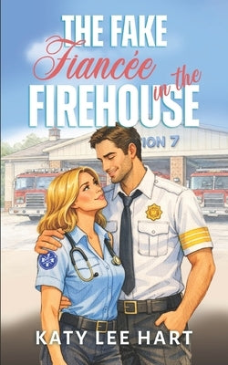 The Fake Fiancée in the Firehouse: A Sweet and Clean Small Town, Close Proximity Fake Romance by Hart, Katy Lee