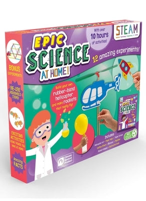 Epic Science at Home!: Steam Box Set for Kids by Igloobooks