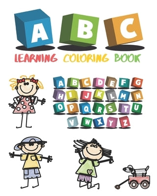 ABC Learning Coloring Book: alphabet coloring with different color combinations, Learning with fun. by Publishing, Mnt