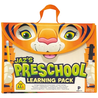School Zone Jaz's Preschool Learning Pack by Zone, School