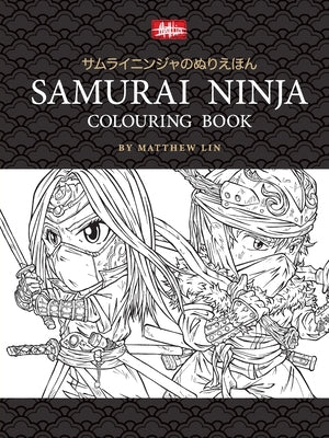 Samurai Ninja Colouring Book by Lin, Matthew