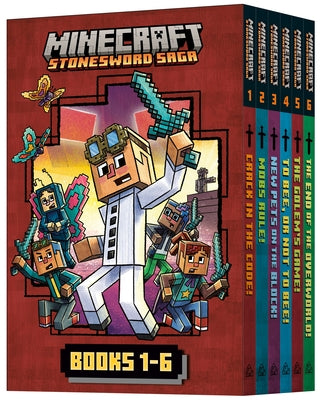 Minecraft Stonesword Saga Chapter Book Boxed Set (Minecraft Stonesword Saga) by Eliopulos, Nick