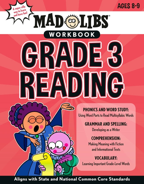 Mad Libs Workbook: Grade 3 Reading: World's Greatest Word Game by Blevins, Wiley