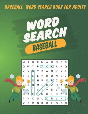 Baseball Word Search Book For Adults: Large Print Books For Adults & Seniors by Ltd, Bookspuzzles