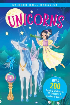 Unicorns Sticker Doll Dress-Up by Beilenson, Hannah