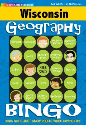 Wisconsin Geography Bingo Game! by Gallopade International