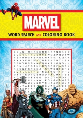 Marvel Word Search and Coloring Book by Editors of Thunder Bay Press