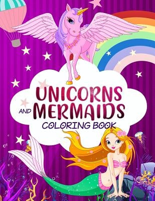 Mermaid Unicorn Colouring by Hall, Harper