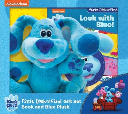 Nickelodeon Blue's Clues & You!: Look with Blue! First Look and Find Gift Set Book and Blue Plush [With Plush] by Pi Kids