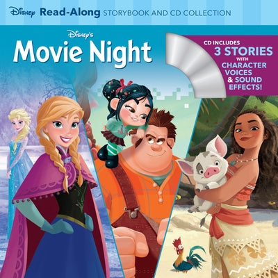 Disney's Movie Night Read-Along Storybook and CD Collection: 3-In-1 Feature Animation Bind-Up by Disney Books