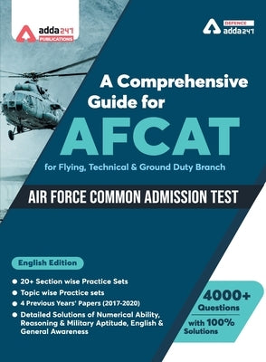 A Comprehensive Guide for AFCAT (English Medium) by Adda247