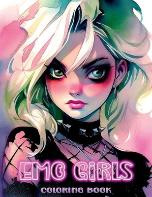 Emo Girls: Coloring Book by Miller, Victoria