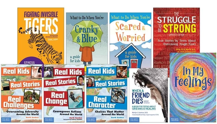 Mental Health Middle School and Teens Expanded 9-Book Collection by Multiple Authors