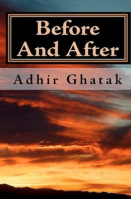 Before And After: novel by Ghatak, Adhir