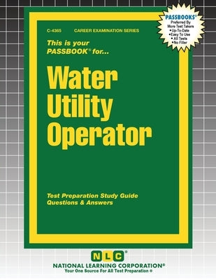 Water Utility Operator by Passbooks