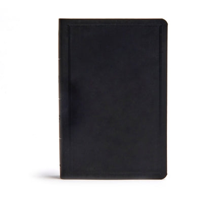 CSB Deluxe Gift Bible, Black Leathertouch by Csb Bibles by Holman