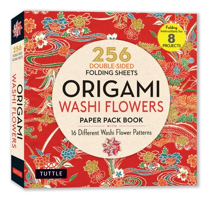 Origami Washi Flowers Paper Pack Book by Tuttle Studio